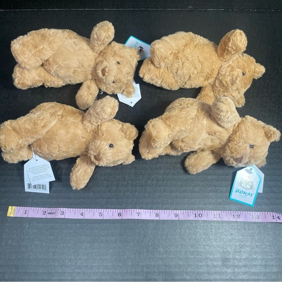 1 (one) BNWT JELLYCAT TINY BARTHOLOMEW BEAR GREAT STOCKING STUFFER PRICE FIRM - Picture 8 of 16